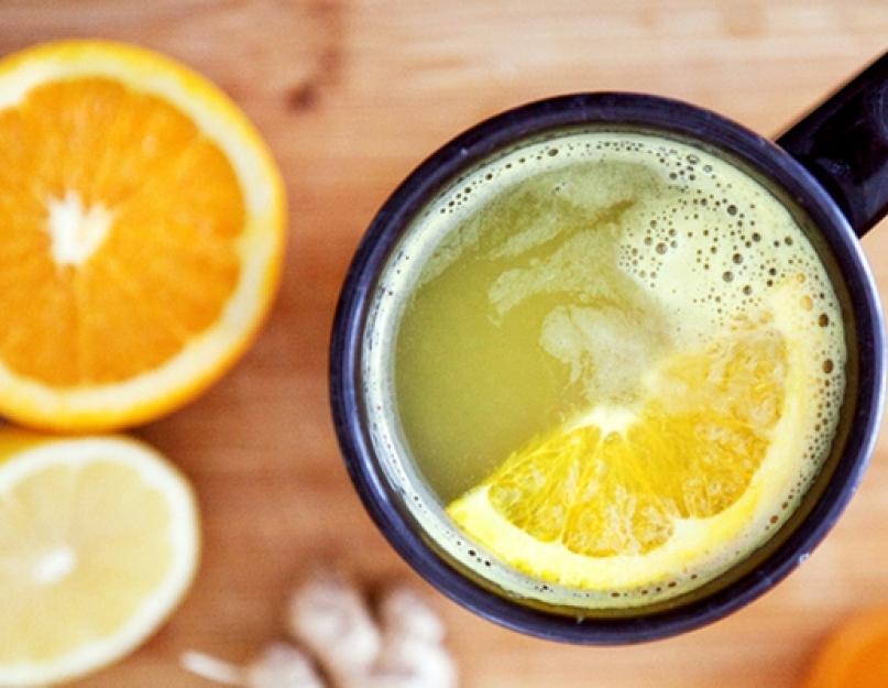 Рецепт чая с имбирем и апельсином. Имбирный апельсин. Как просто заварить имбирный чай