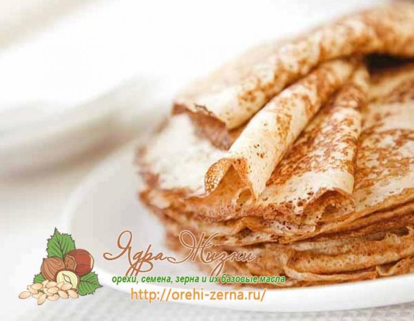 Comment préparer rapidement et facilement des crêpes maigres.  Recette de crêpes maigres fourrées.  Commençons à faire des crêpes