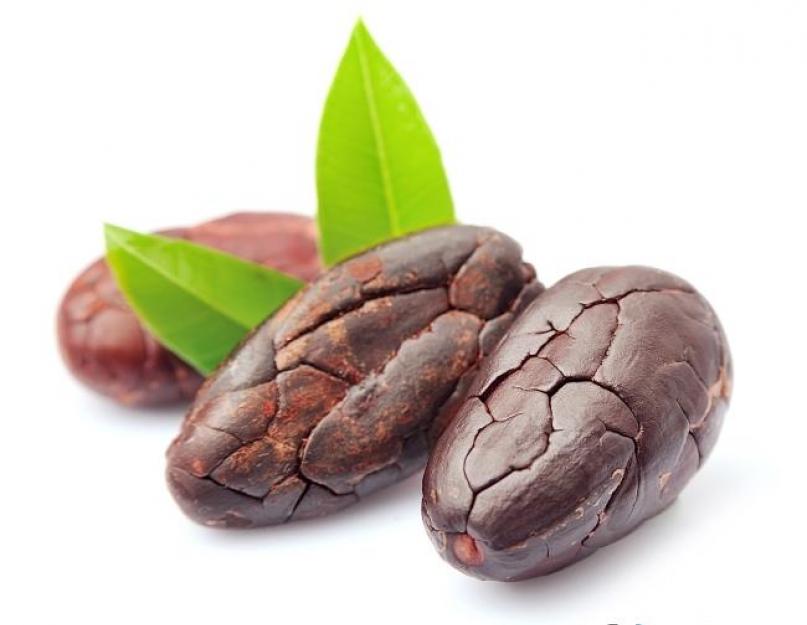 Рецепты: сырые какао-бобы. Какао бобы — польза, вред и противопоказания