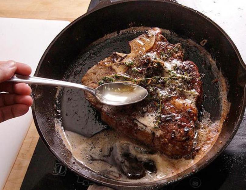 Как приготовить стейк из говядины на сковороде: классический рецепт. Стейк из говядины рецепты с фото