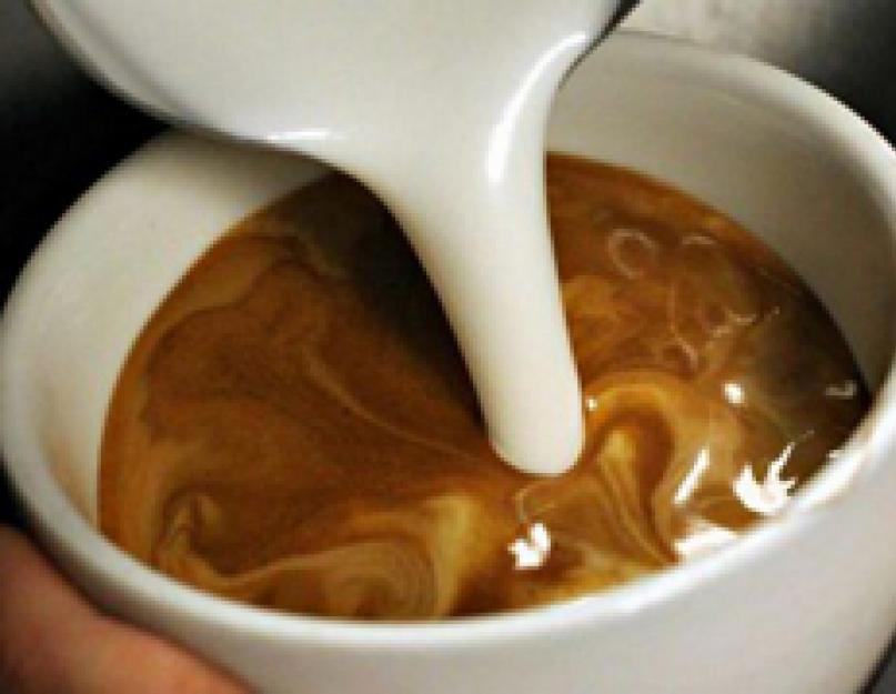 Энергетическая ценность кофе с молоком и сахаром. Сколько калорий в чашке кофе с добавками? Альтернативы молоку в кофе