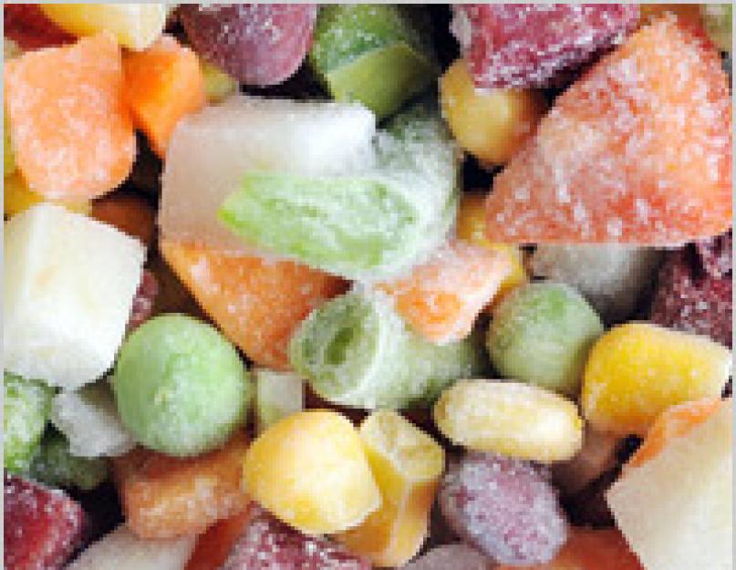 Как правильно заморозить продукты. Срок хранения продуктов в морозильной камере. Какие овощи можно замораживать