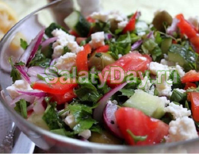 Как сделать салат из овощей. Самые вкусные салаты из свежих овощей