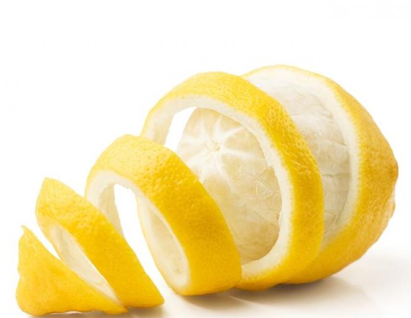 Как снять цедру с лимона обычным ножом. Цедра лимона — что это и для чего она нужна. Лимонная цедра в косметических средствах