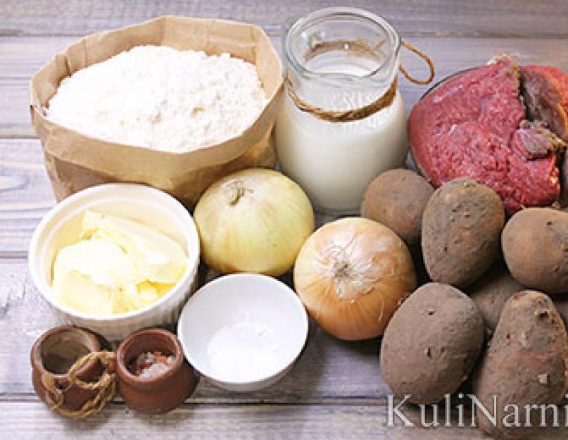 Эчпочмак на кефире и молоке рецепт. Эчпочмаки — татарские треугольные пирожки