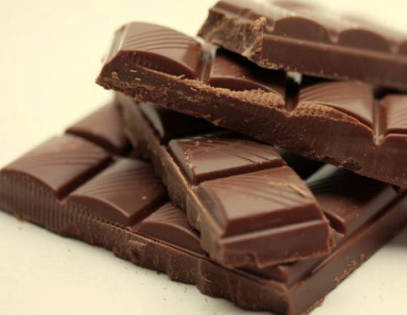 Шоколад в питании детей. Можно ли ребенку давать шоколад