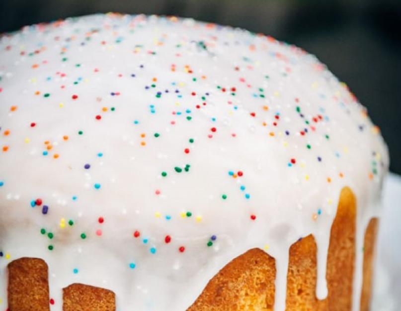 Les gâteaux au beurre les plus délicieux.  Pâte au beurre pour gâteau de Pâques.  Cuisiner étape par étape avec photos