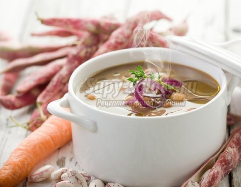 Постный овощной суп-пюре. Постные супы