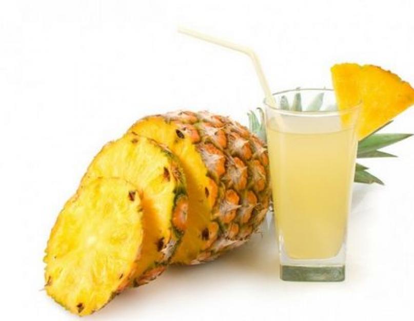 Lait d'ananas.  Milkshake à la banane : meilleur goût et moins de calories.  Avec citrouille et pomme