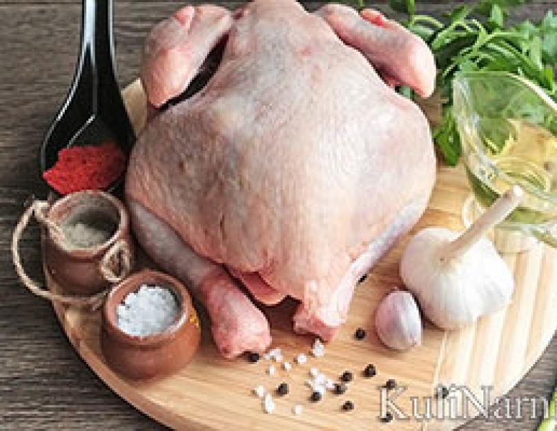 Рецепт приготовления цыпленка табака в домашних условиях. Время жарки курицы на сковороде. Как приготовить цыпленка под прессом