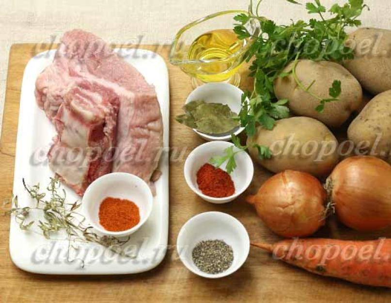 Приготовление свиных ребрышек с картошкой на сковороде. Свиные ребрышки, тушенные с картошкой. Острое блюдо с нежной свининой