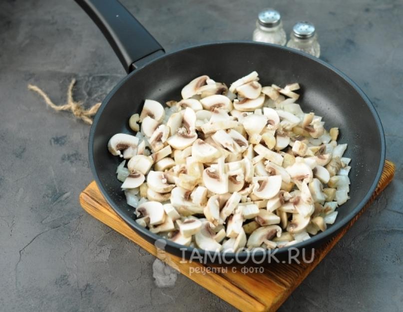 Грибная лазанья рецепт приготовления в домашних условиях. Лазанья с грибами и сыром. Лазанья с грибами — подготовка продуктов и посуды