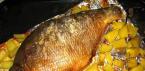 Bream na Inihurnong sa Oven (5 Recipe)