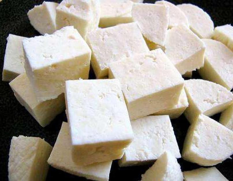 Домашний сыр панир из молока. Приготовление сыра панир в домашних условиях. Использование продукта в кулинарии