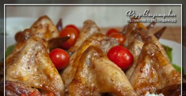 Baharatlı tavuk kanadı lezzetli bir şekilde nasıl pişirilir?