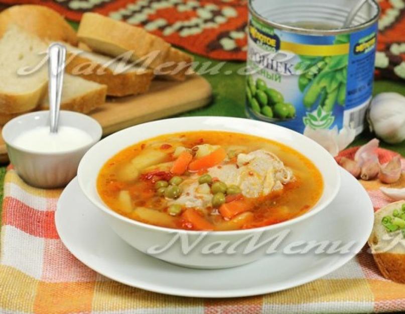 Как приготовить суп из свежего зеленого горошка рецепт с фото пошагово. Суп с зеленым горошком — проверенные рецепты. Как правильно и вкусно приготовить суп с зеленым горошком