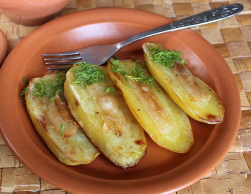 Запечь картофель в фольге в духовке рецепт. Картофель, запеченный в духовке в фольге целиком