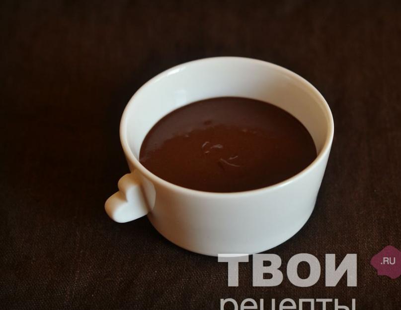 Сварить шоколад дома из какао для торта. Как приготовить глазурь из какао