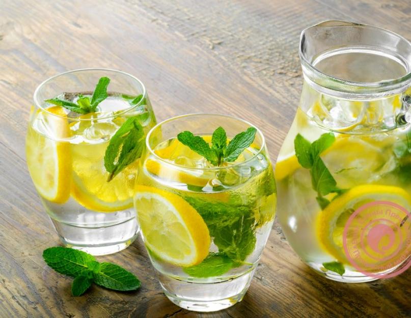 О пользе и вреде употребления воды с лимоном: рецепты приготовления. Для пищеварительной системы. Вода с лимоном поддерживает правильный баланс минералов в организме