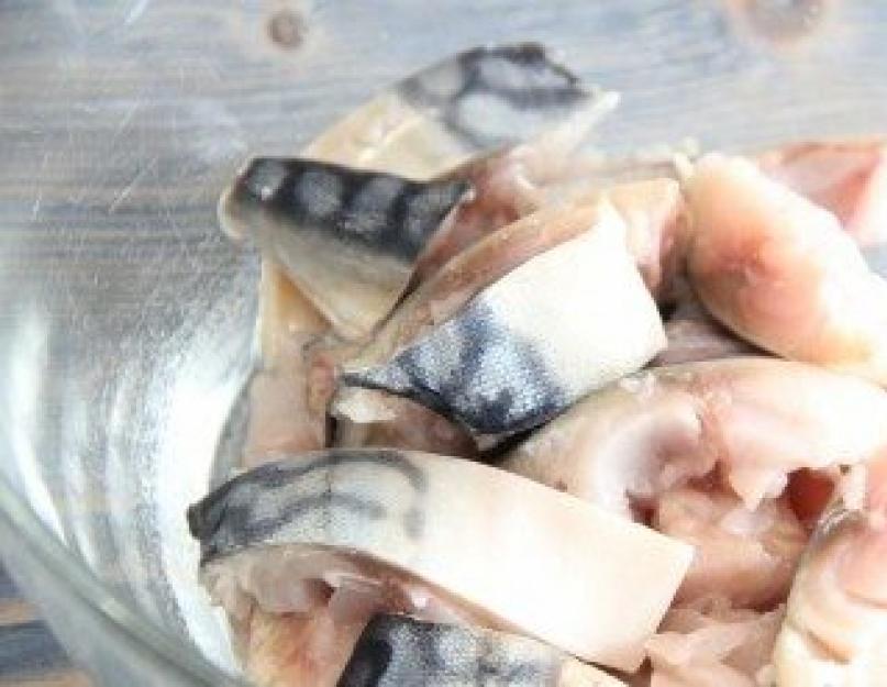 Рыба хе из скумбрии по корейски. Маринованная скумбрия по-корейски - самая вкусная скумбрия