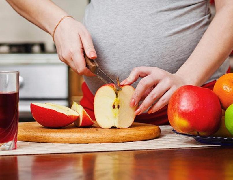 Чем полезны зеленые яблоки при беременности. Яблоки во время беременности: польза и вред зелёных, красных, сушёных, печёных