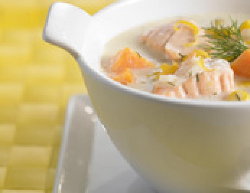 Скандинавская кухня: готовим норвежский суп. Рыбный суп со сливками: рецепты из семги, лосося и форели по-фински и норвежски