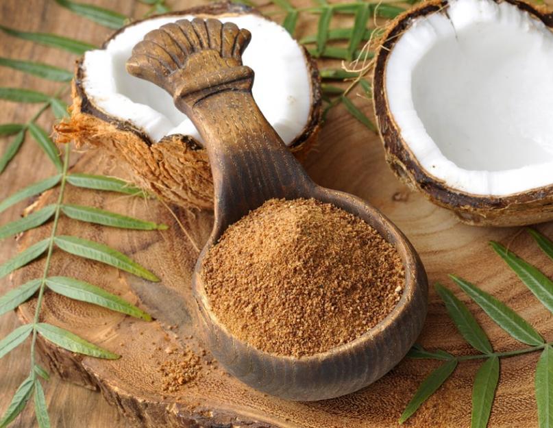 Чем полезен кокосовый сахар и зачем он вообще нужен? Кокосовый сахар - калорийность, полезные свойства и противопоказания