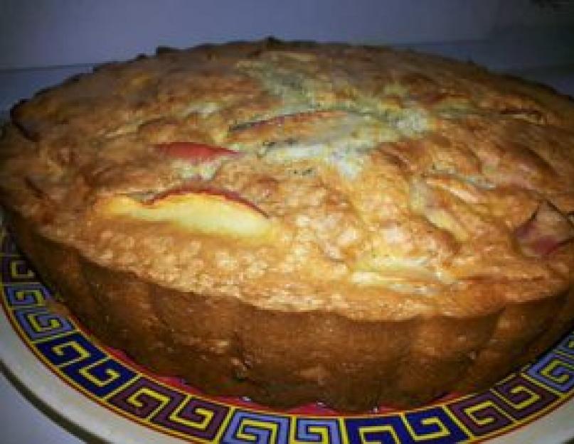 Пирог с яблоками в духовке простой рецепт. Пирог из яблок в духовке: рецепты с фото