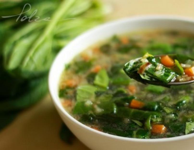  Как приготовить зеленый суп