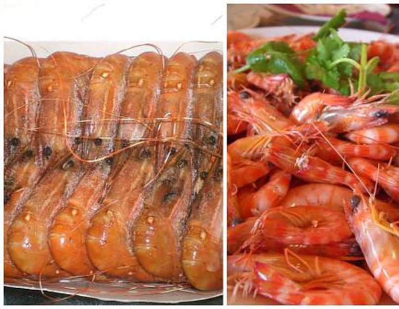 Bonne cuisson des crevettes surgelées