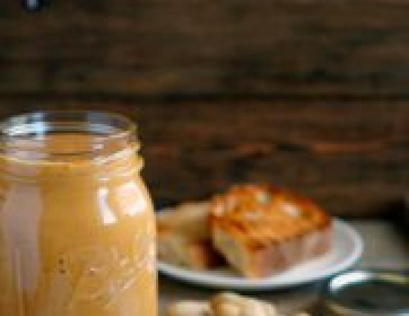 Домашняя арахисовая паста с мёдом. Кулинарные рецепты и фоторецепты