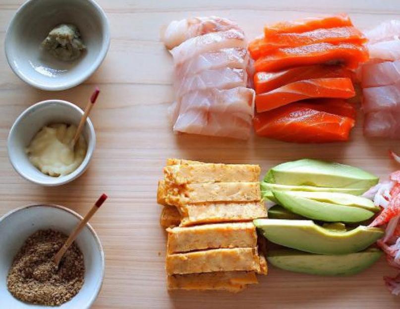 Роллы рецепты от профессионалов. Японские суши маки. Суши без нори в домашних условиях: пошаговый рецепт
