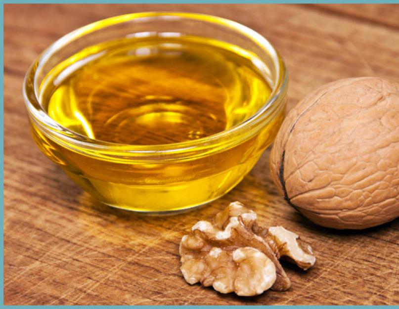 Масло грецкого ореха - полезные свойства и противопоказания. Как принимать масло грецкого ореха для здоровья. Увеличение прочности капилляров. Укрепление женского организма в период беременности