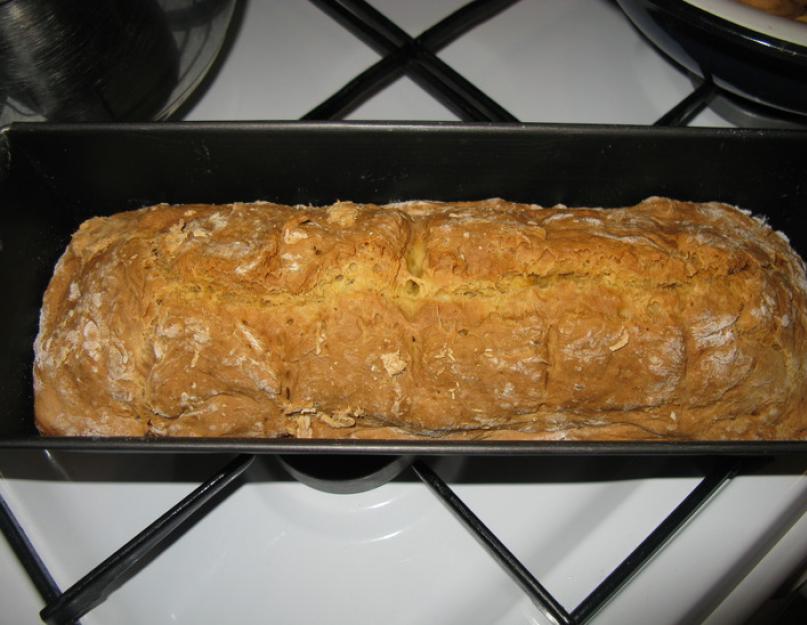 Хлеб из муки 1 сорта. Домашний хлеб