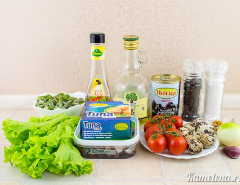 Как приготовить классический салат «Нисуаз» с тунцом по пошаговому рецепту с фото. Салат нисуаз с тунцом