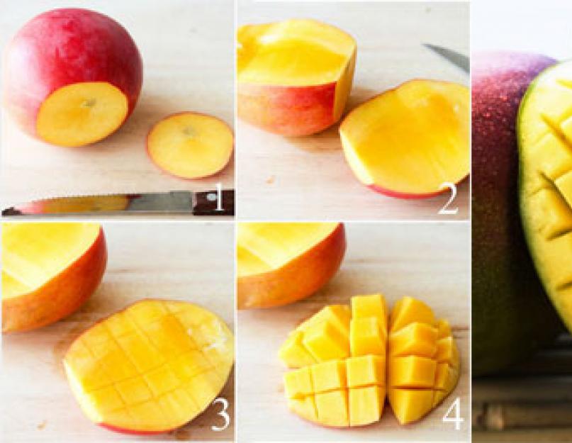 Манго что в нем полезного. Как есть манго - с кожурой или без? Как правильно едят манго? Возможный вред, противопоказания и меры предосторожности
