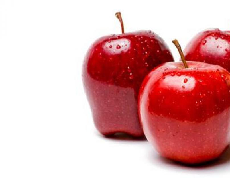 Полезны ли яблоки. Какие выбрать: красные, желтые или зеленые яблоки. Полезные свойства зеленых яблок