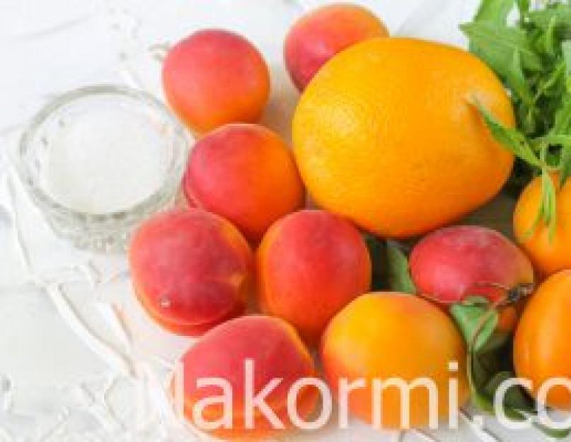 Абрикосовый джем с апельсином рецепт. Абрикосовый джем с апельсиновой цедрой