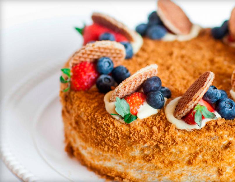 Торт рыжик на 4 яйца. Торт «Рыжик»: самый лучший рецепт для приготовления в домашних условиях (с фото и видео). Как приготовить торт «Рыжик» в домашних условиях