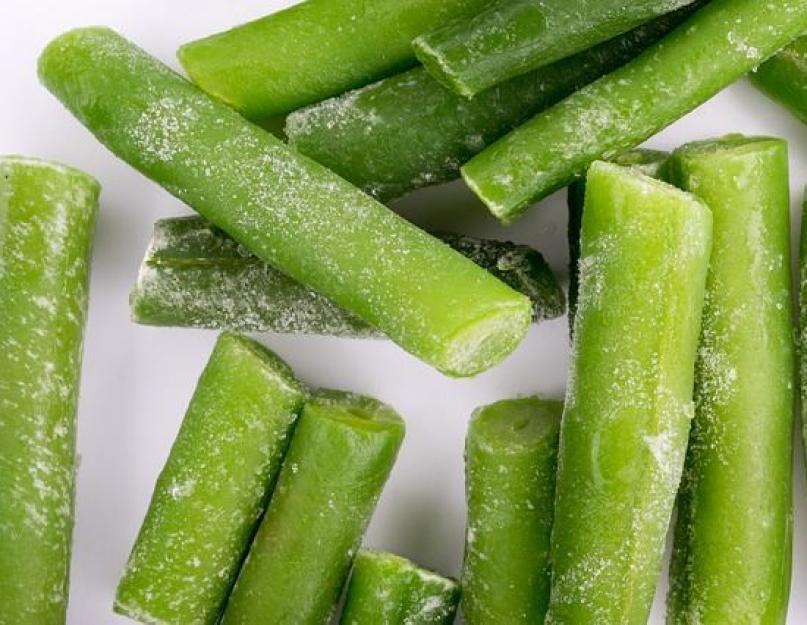 Des plats simples et sains à base de haricots verts surgelés.  Haricots verts : recettes, qualités utiles et secrets de cuisine