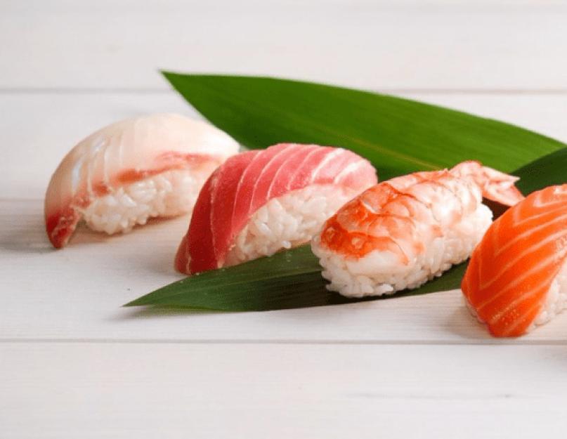 Можно ли есть суши и роллы на диете? Как правильно есть суши и роллы
