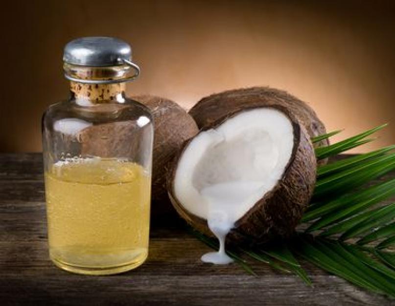 Кокосовое масло для еды: применение, польза и вред, отзывы. Кокосовое масло, свойства и применение