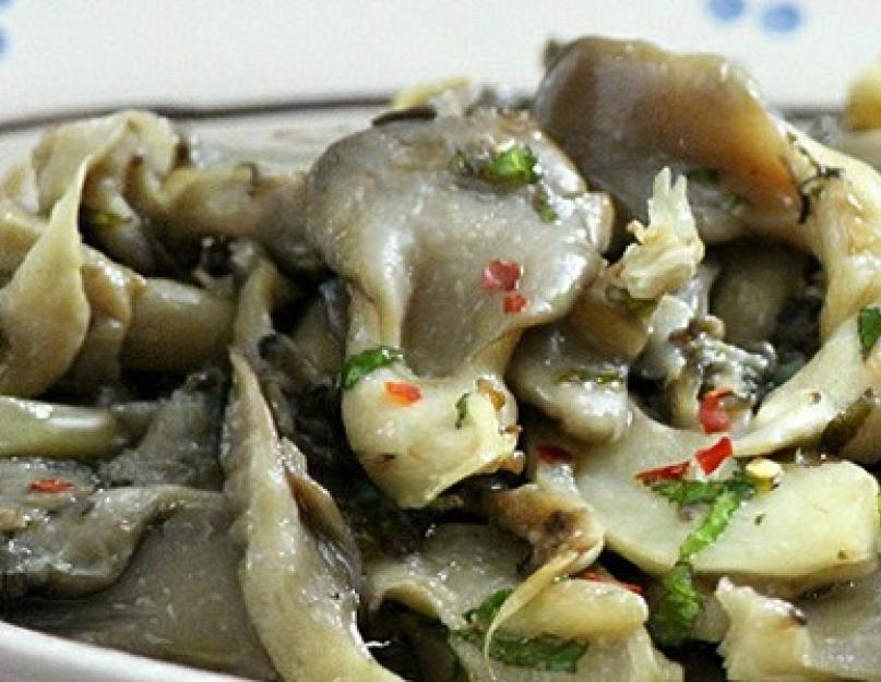 Champignon heh selon les recettes coréennes.  Champignons coréens - des idées intéressantes pour préparer une délicieuse collation asiatique.  