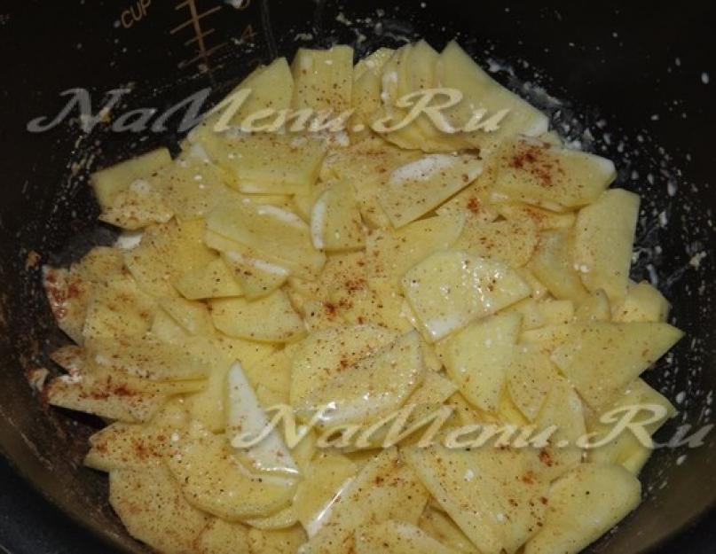 Картошка в сливках мультиварке рецепт. Быстро и легко готовится курица в сливках в мультиварке