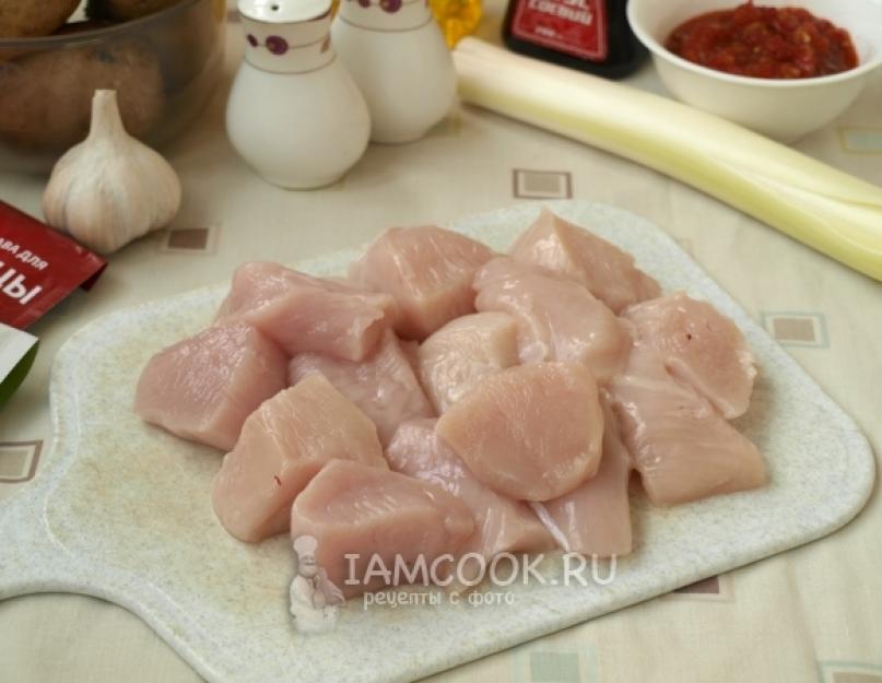 Κοτόπουλο ψημένο σε αλουμινόχαρτο με πατάτες.  Κοτόπουλο στο φούρνο με πατάτες σε αλουμινόχαρτο συνταγή με φωτογραφίες.  Συνταγή βίντεο: Κοτόπουλο ψημένο στο φούρνο
