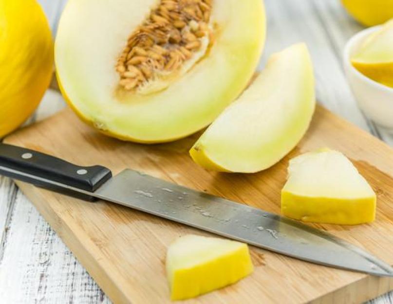 Est-il possible de conserver le melon ?  Pour le sirop par litre d'eau.  Au sirop épicé