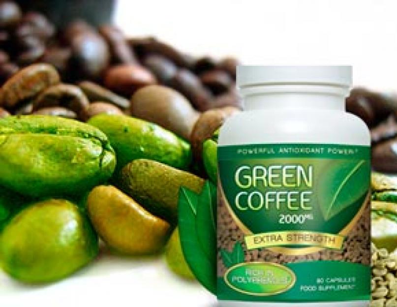 Как зеленый кофе помогает похудеть. Польза и вред зеленого кофе для похудения