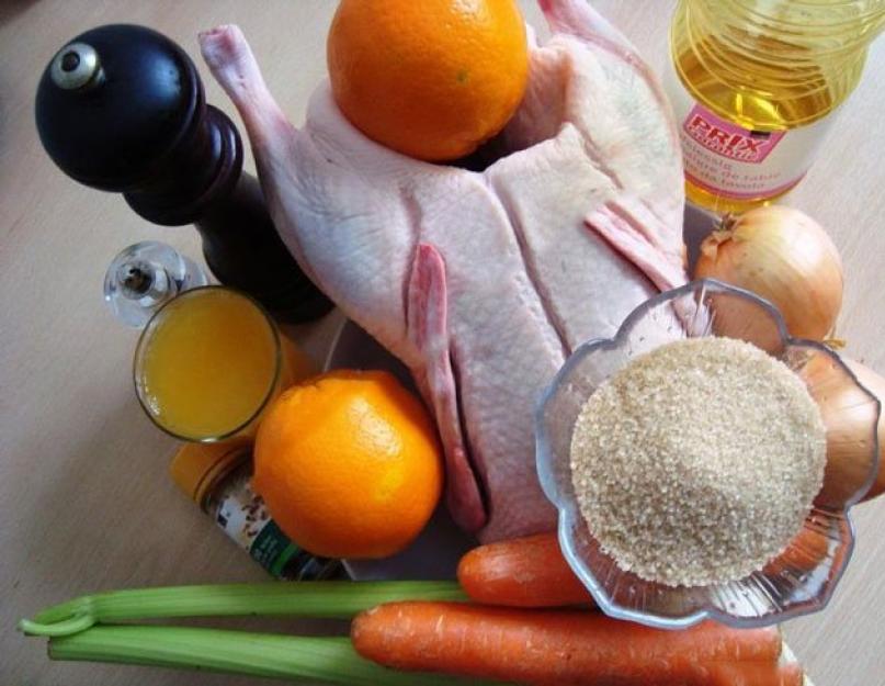 Приготовление утки в духовке с апельсинами. Рецепты запеченной в духовке утки с апельсинами