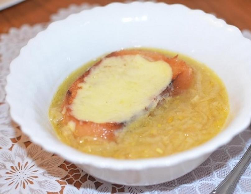 Настоящий луковый суп. Луковый суп — классический рецепт.