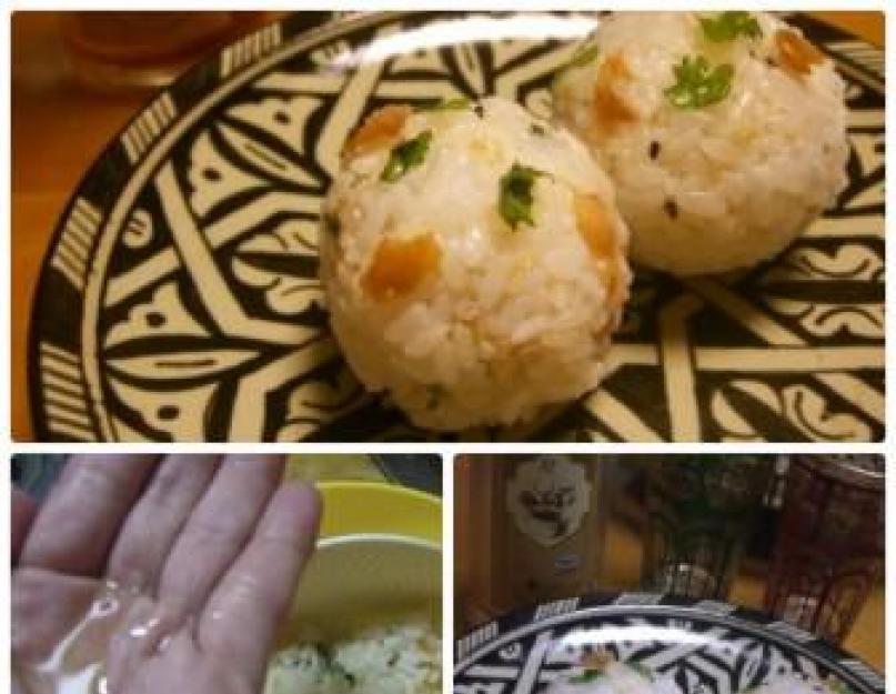 Comment faire des boulettes de riz à la maison.  Boulettes de riz (arancini)